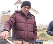 Vânătorul Rățoaia joacă cu mici și pastramă pe marginea terenului! „Uite-l și p-ăsta! Cu cerbul carpatin ne distrăm la maximum”