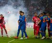 Torțe și petarde la Dinamo - FCSB