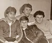 Nicu Gheară, în anii '80, pe cînd evolua la Rapid, alături de Goanță (stînga), Cioacă (sus) și Bacoș (dreapta), foto: GSP.RO