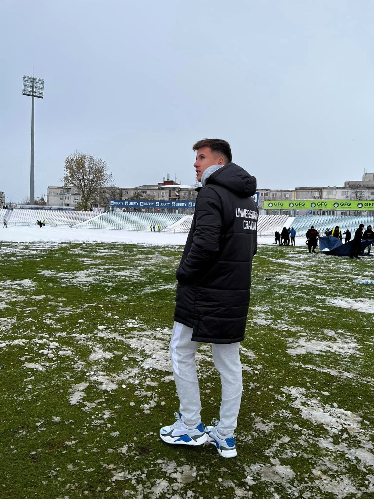 Mitriță a topit Oțelul » Hattrick pornit după un gol din ofsaid pentru vedeta Universității Craiova, în meciul întârziat de zăpadă