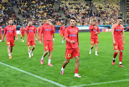 David Miculescu (22 de ani) este atacantul titular al celor de la FCSB în derby-ul cu Dinamo, programat astăzi, pe Arena Națională, în runda cu numărul 17 din Superligă.  / FOTO: Imago