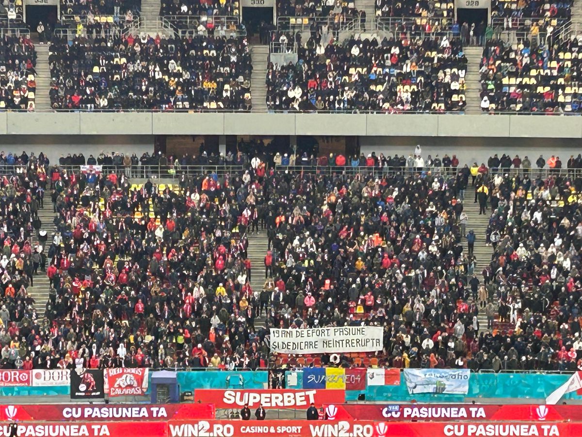 Dinamo - FCSB 1-0, coregrafiile celor două galerii - 26 noiembrie 2023