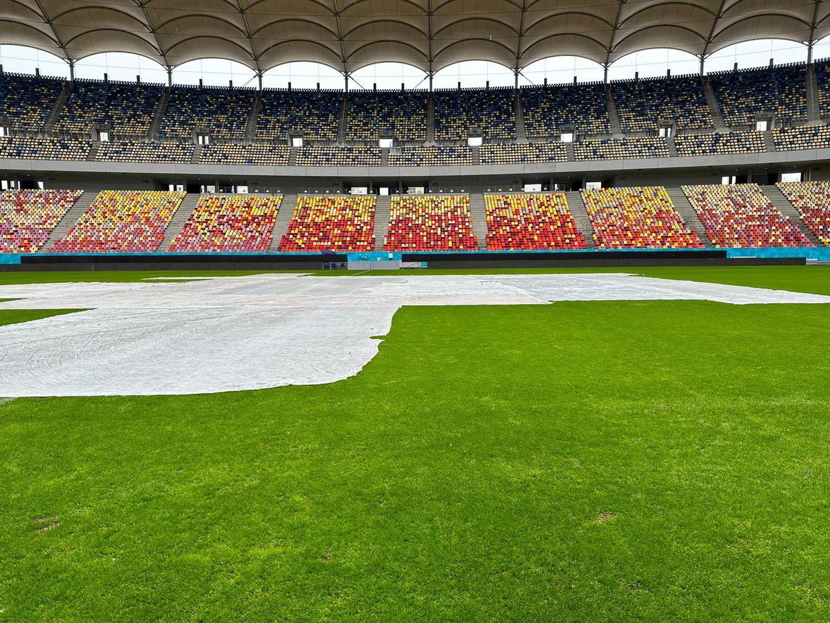 De ce nu se trage acoperișul la Arena Națională + Care e starea gazonului înainte de Dinamo - FCSB