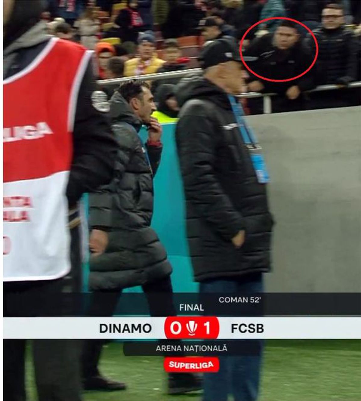 Suspendarea care îl paște pe Elias Charalambous după gestul obscen din Dinamo - FCSB