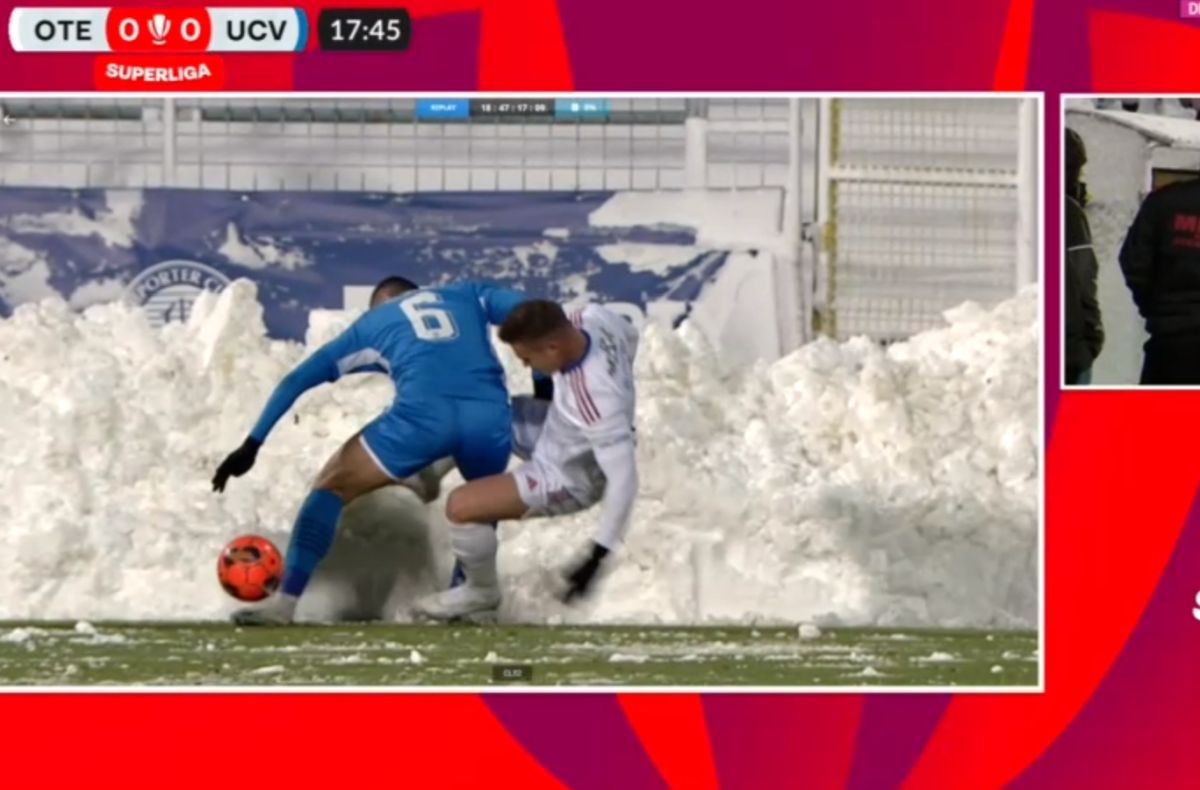 Gest stupid al jucătorului care a impresionat la națională: a comis-o în Oțelul - Craiova