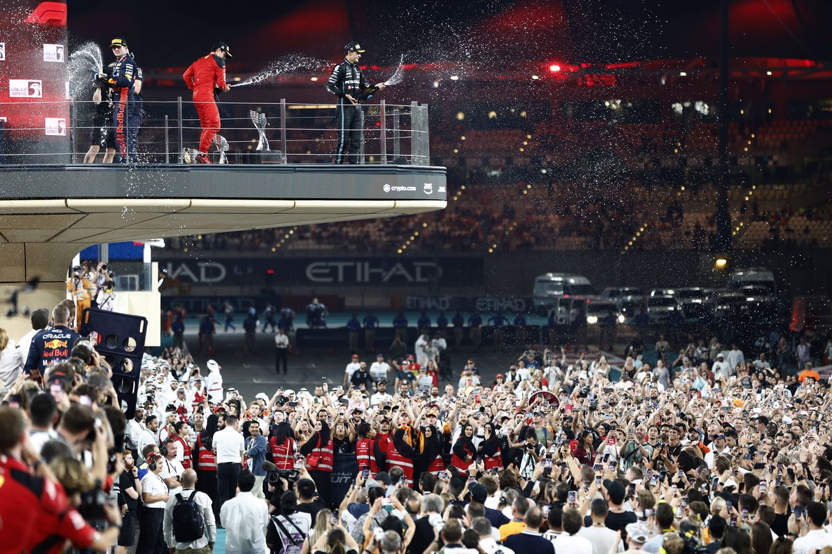 FORMULA 1-Abu Dhabi-Max Verstappen