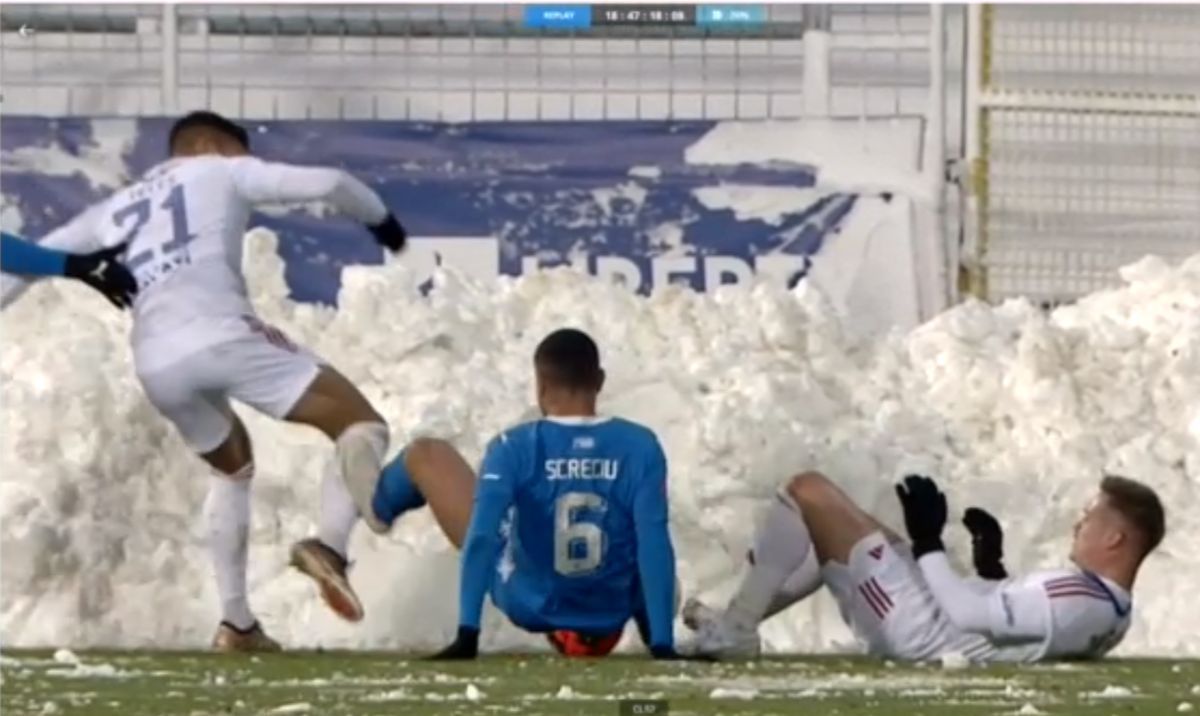 Gest stupid al jucătorului care a impresionat la națională: a comis-o în Oțelul - Craiova