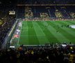 Moment INCREDIBIL pe stadionul Borussiei Dortmund » O echipă de renume din România, sărbătorită de nemți: torțe, fum și un mesaj imens