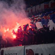 Torțe și petarde la Dinamo - FCSB