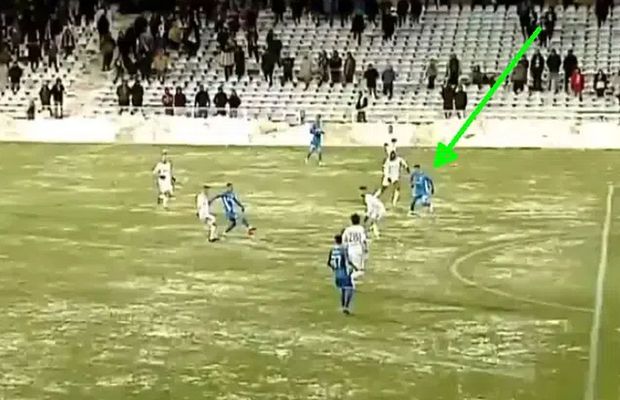 Gravă eroare de arbitraj în Oțelul - Craiova! Cum a fost posibil să fie validat un asemenea gol?! » Comentatorii, uluiți: „Bizar. Chiar bizar”