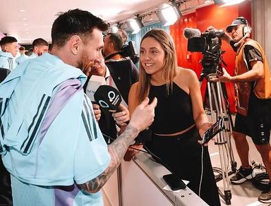 Leo Messi a întâlnit-o din nou pe presupusa amantă și n-a ezitat s-o îmbrățișeze: „Când mă uit la tine...”