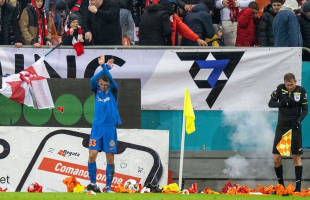 „Bombardament” din tribune, Radunovic și tușierul au fost țintele dinamoviștilor