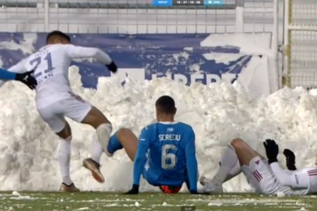 Gest stupid al jucătorului care a impresionat la națională: a comis-o în Oțelul - Craiova