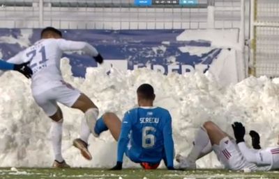 Gest stupid al jucătorului care a impresionat la națională: a comis-o în Oțelul - Craiova