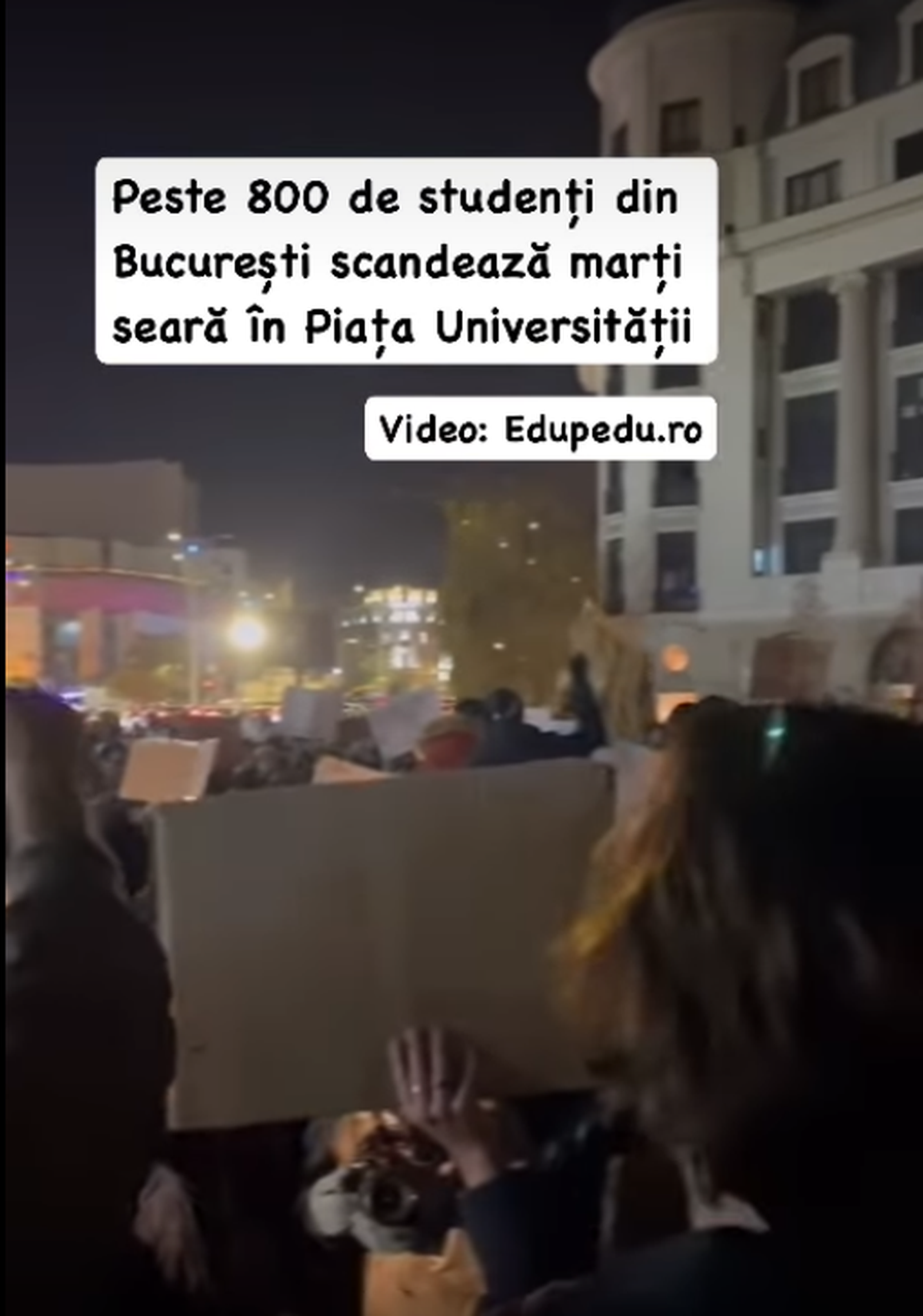 Proteste în București și în marile orașe din România împotriva lui Călin Georgescu