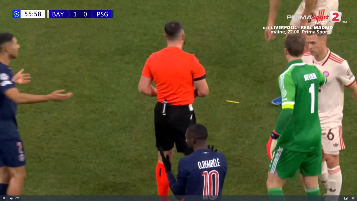 L'Equipe nu l-a iertat pe Istvan Kovacs după cartonașul roșu acordat în Bayern - PSG: „Specialist în cartonașe, fidel reputației de arbitru sever”