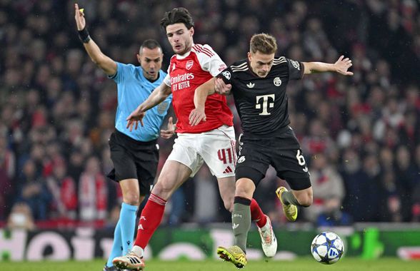 Arsenal - Bayern Munchen » „Tunarii” s-au impus clar în derby-ul serii în Liga Campionilor