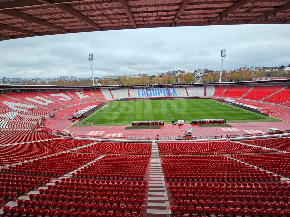 GSP a pătruns în sanctuarul lui Crvena Zvezda + „Ce are Steaua Roşie acum... Nimeni nu a ajuns la nivelul ăsta”