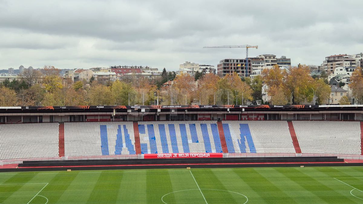 Marakana, stadionul Stelei Roșii Belgrad