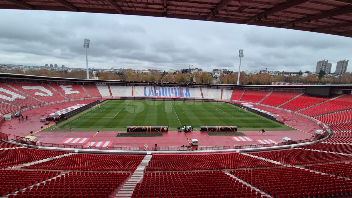 GSP a pătruns în sanctuarul lui Crvena Zvezda + „Ce are Steaua Roşie acum... Nimeni nu a ajuns la nivelul ăsta”