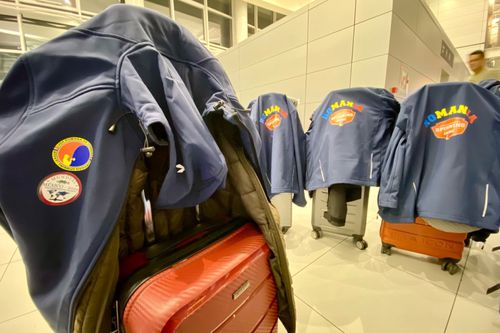 Bagajele delegației României la Campionatul Mondial de Pescuit din caiac/Foto: Facebook (Ghindăoanu Răzvan)