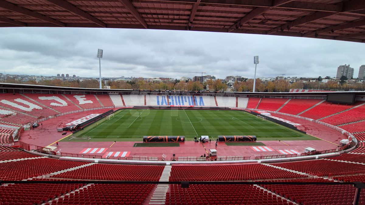 GSP a pătruns în sanctuarul lui Crvena Zvezda + „Ce are Steaua Roşie acum... Nimeni nu a ajuns la nivelul ăsta”