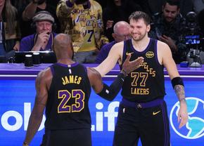Los Angeles Lakers, victorie importantă împotriva concitadinei LA Clippers, după o prestație excelentă a lui Luka Doncic