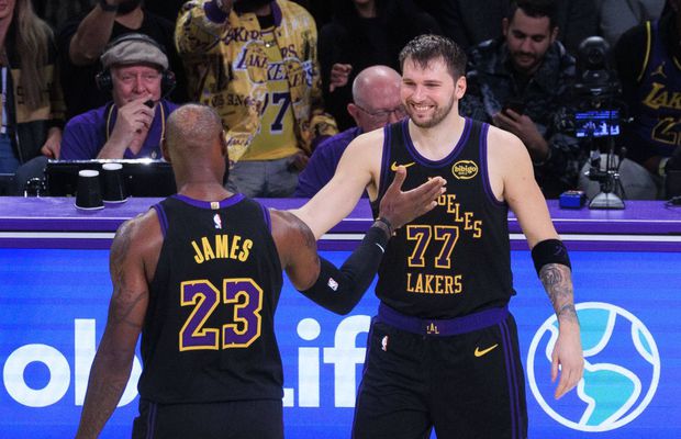 Los Angeles Lakers, victorie importantă împotriva concitadinei LA Clippers, după o prestație excelentă a lui Luka Doncic