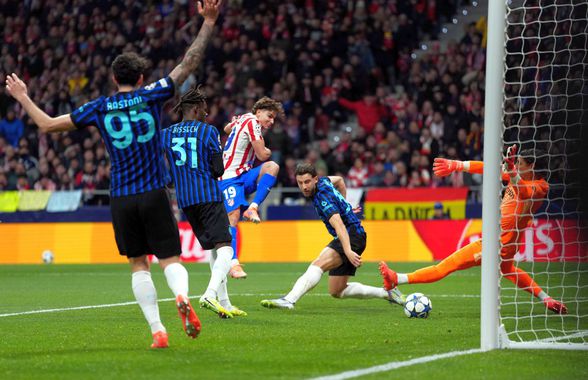 Final dramatic în Atletico Madrid - Inter » Duel decis de un gol marcat în prelungiri!