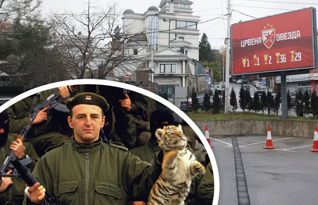 Trecutul din prezent! Palatul impunător al temutului Arkan este fix în fața intrării principale a „Marakanei”: „Vă recomand să nu vă apropiați prea mult!"