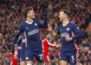 Cu Dennis Man pe teren 89 de minute, PSV a obținut victoria SEZONULUI! Liverpool, UMILITĂ pe Anfield în Liga Campionilor