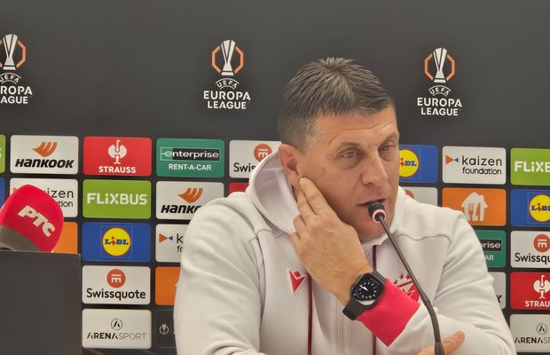 Reacție rece la adresa lui Gigi Becali din partea antrenorului Stelei Roșii: „Nu luăm de bun ceea ce a spus! Toată lumea îl știe”