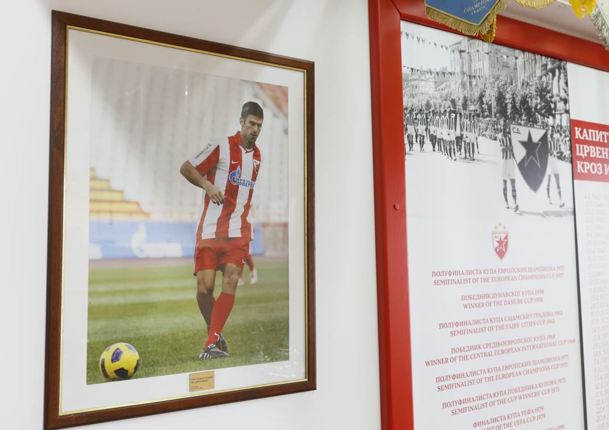 Imagini de la muzeul celor de la Steaua Roșie Belgrad