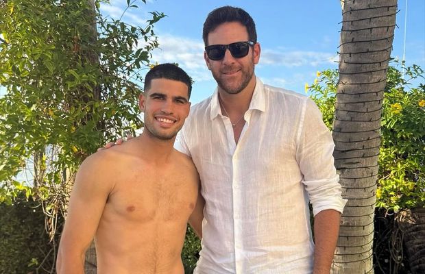 Carlos Alcaraz nu mai e blond și se bucură de vacanță în Miami + o întâlnire între campioni