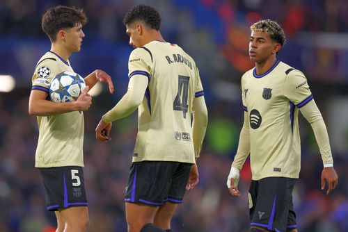 Ronald Araujo, eliminat în minutul 44 al meciului Chelsea - Barcelona/ foto Imago Images