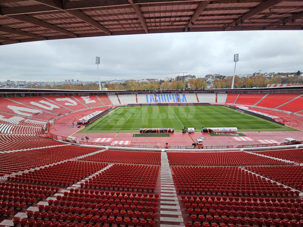Marakana, stadionul Stelei Roșii Belgrad