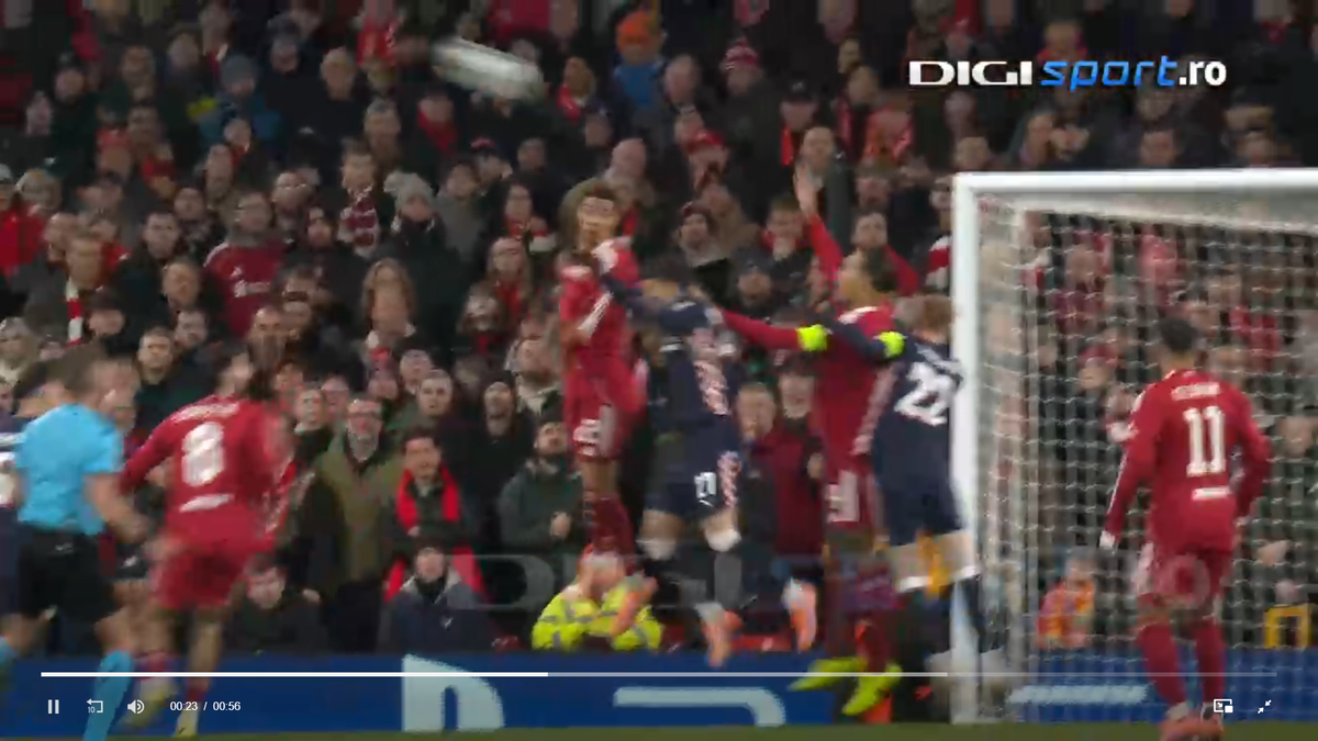 Hențul lui van Dijk din Liverpool - PSV