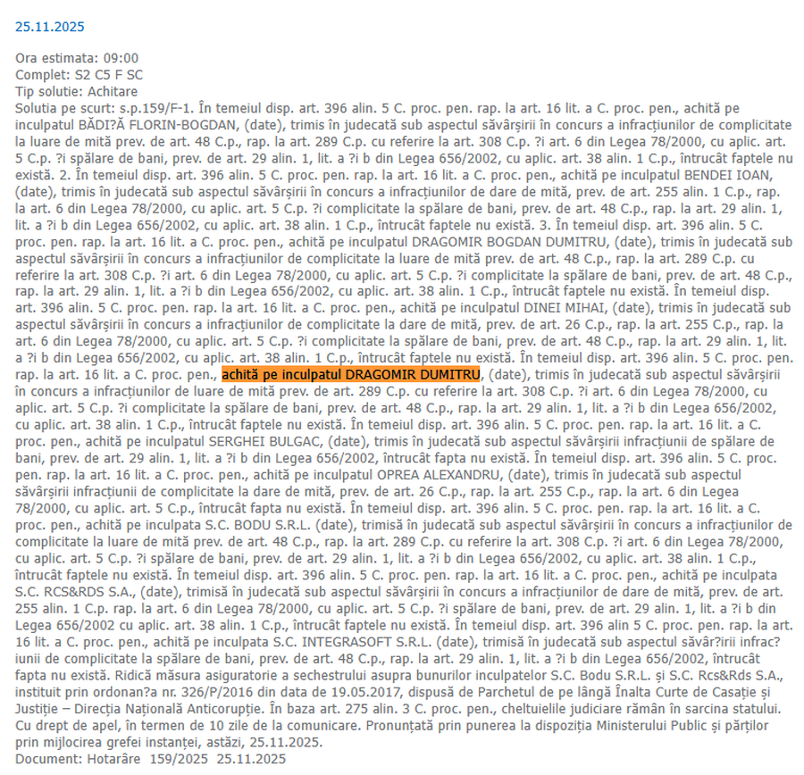 Verdict uriaș în procesul care a „zguduit” fotbalul românesc: răsturnare la Curtea de Apel!