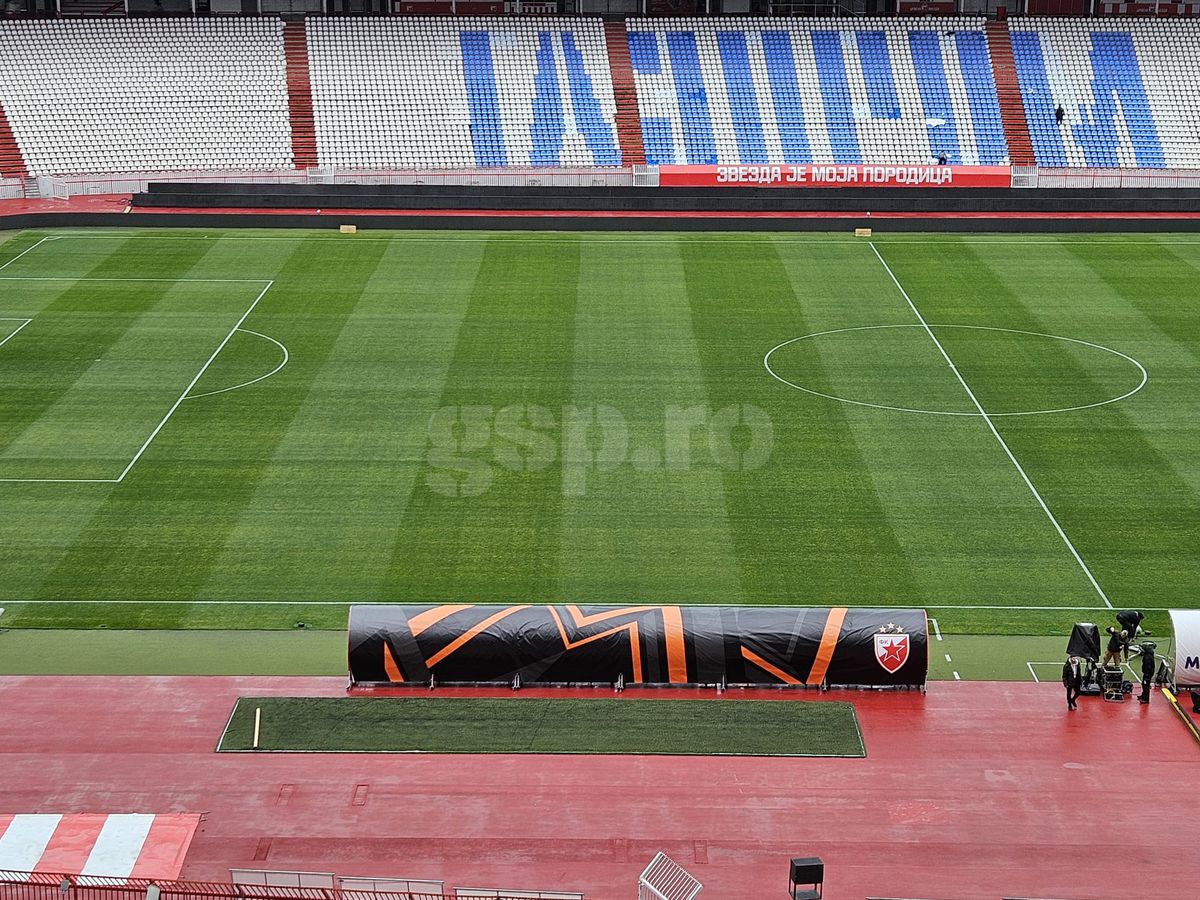 Marakana, stadionul Stelei Roșii Belgrad