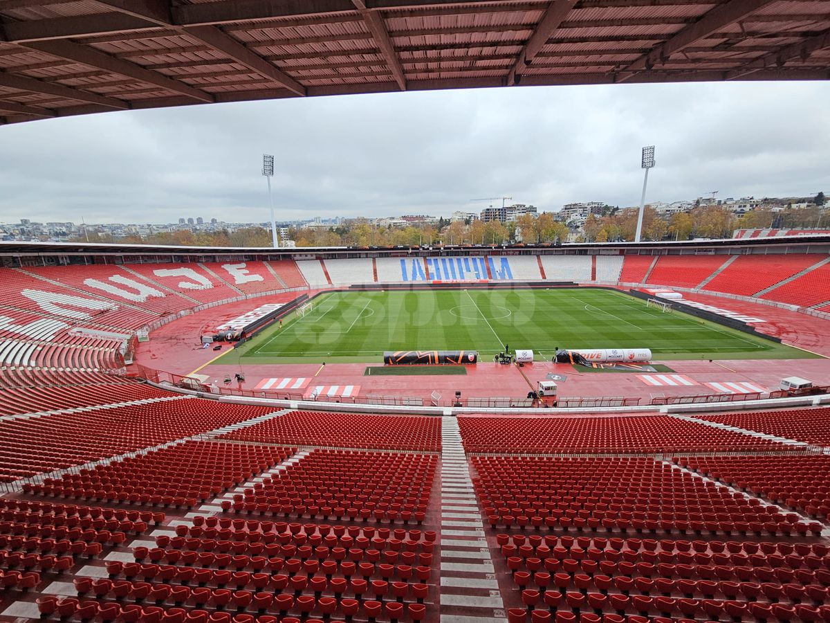 Marakana, stadionul Stelei Roșii Belgrad