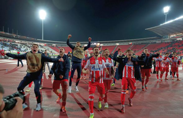 Bilanț dezastruos cu sârbii în ultimii 21 de ani » Steaua Roșie, bestie pentru echipele românești