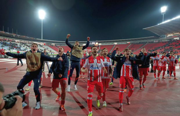 Bilanț dezastruos cu sârbii în ultimii 21 de ani » Steaua Roșie, bestie pentru echipele românești