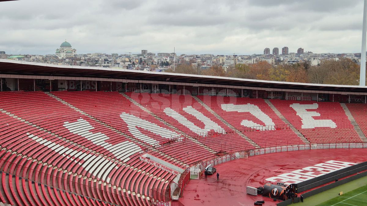 Marakana, stadionul Stelei Roșii Belgrad