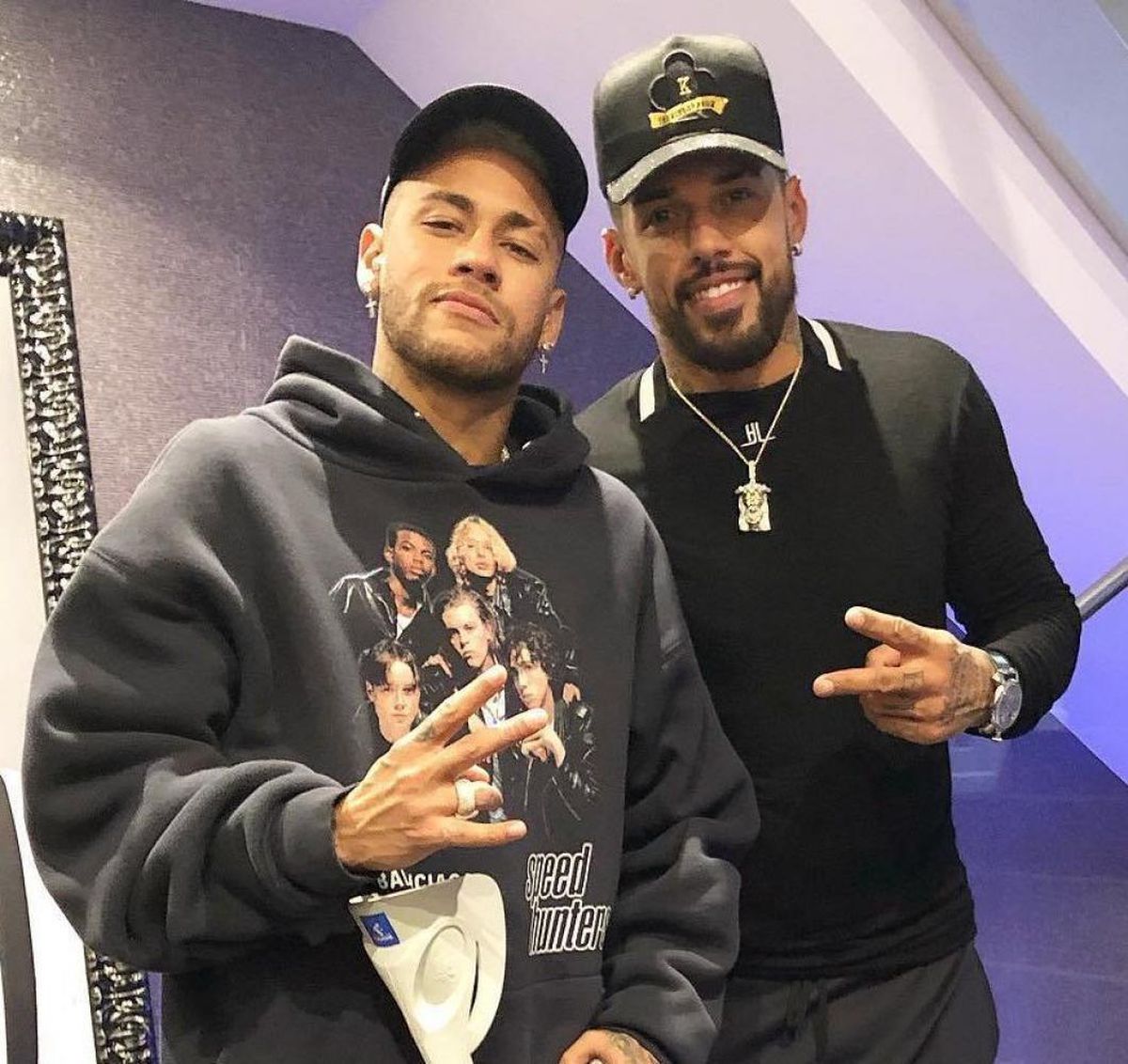 FOTO Ce fac prietenii lui Neymar, care sunt plătiți cu 11.000 de euro de brazilian: „Ei sunt cei mai importanți 3 oameni”