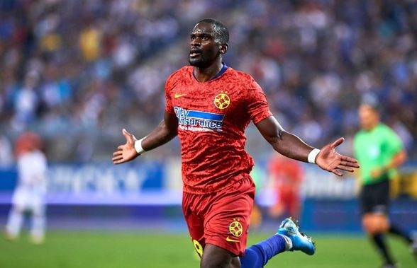 FCSB // Juvhel Tsoumou, out de la roș-albaștri! Congolezul și-ar fi reziliat contractul, nemulțumit că e ignorat de Vintilă