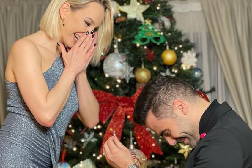 Sandra Izbașa a fost cerută în căsătorie în ziua de Crăciun. Sursă foto: Instagram