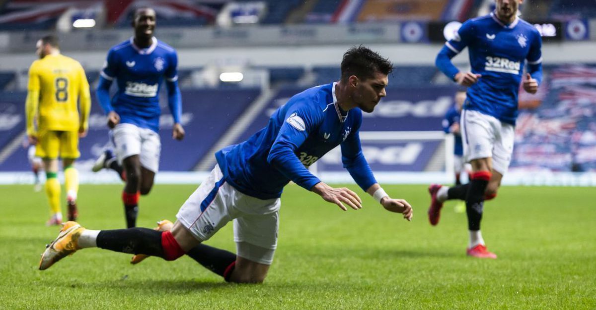 FOTO RANGERS - HIBERNIAN GOL IANIS HAGI 26.12.2020