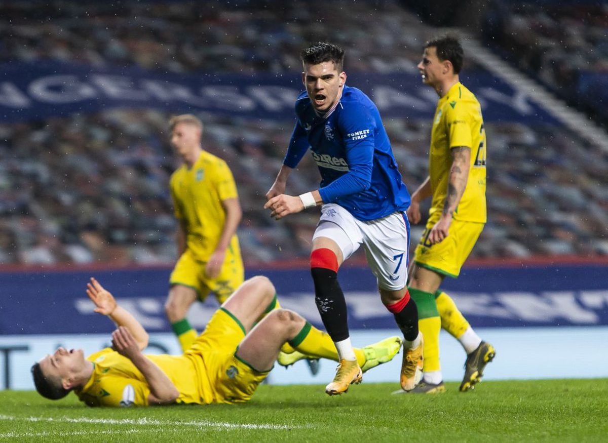 Ianis Hagi a marcat pentru Rangers, iar comentatorii și internetul au luat-o razna: „Cu toții ne întrebam când va învia! Iată că a făcut-o”