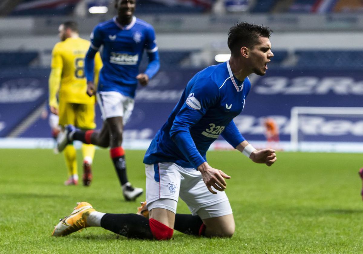FOTO RANGERS - HIBERNIAN GOL IANIS HAGI 26.12.2020