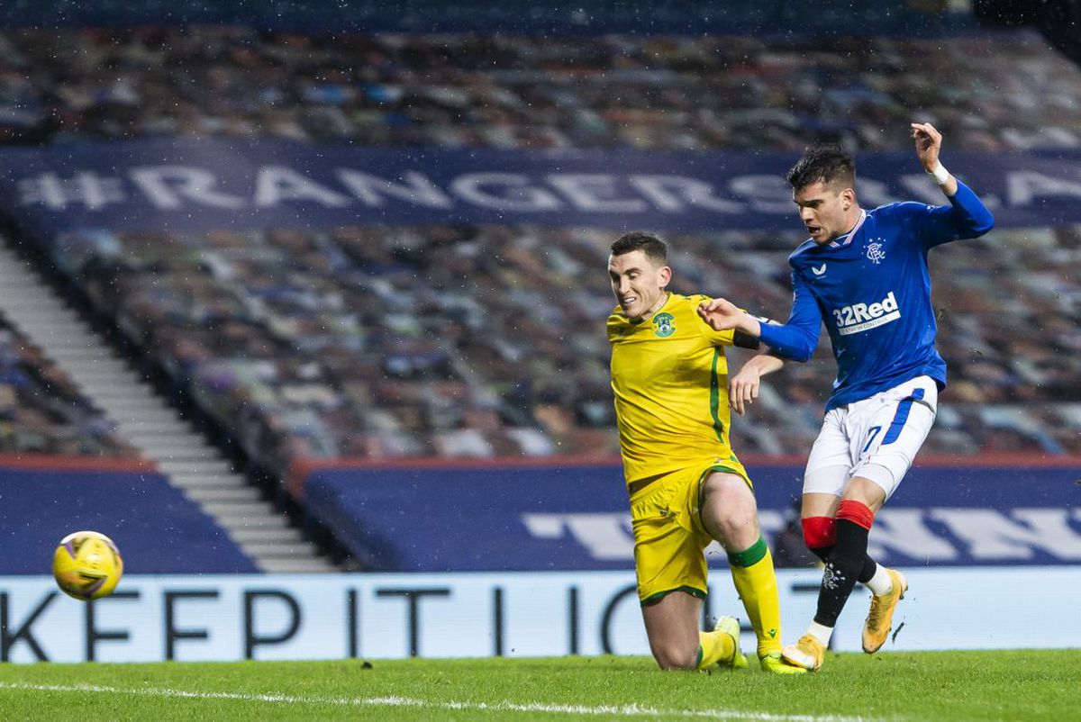 Rangers - Hibernian 1-0 » Ianis Hagi a marcat unicul gol al partidei!